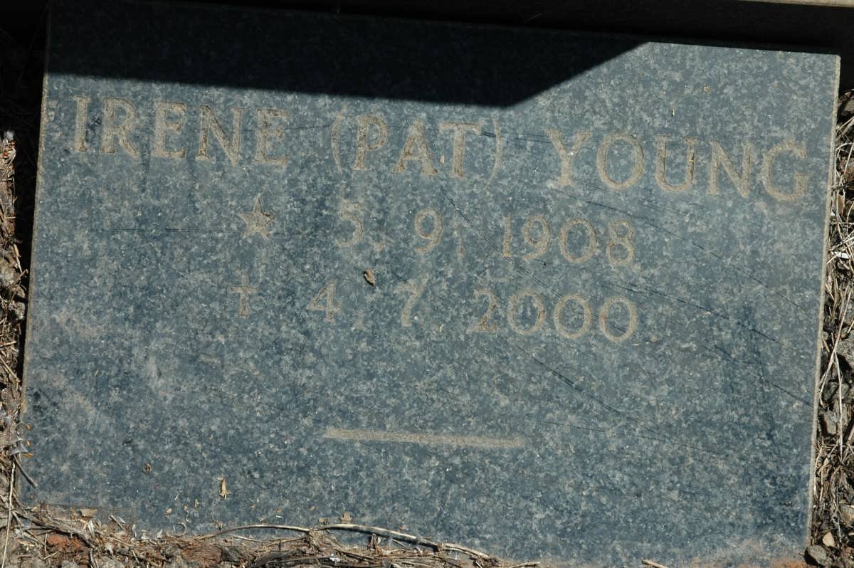 YOUNG Irene 1908-2000