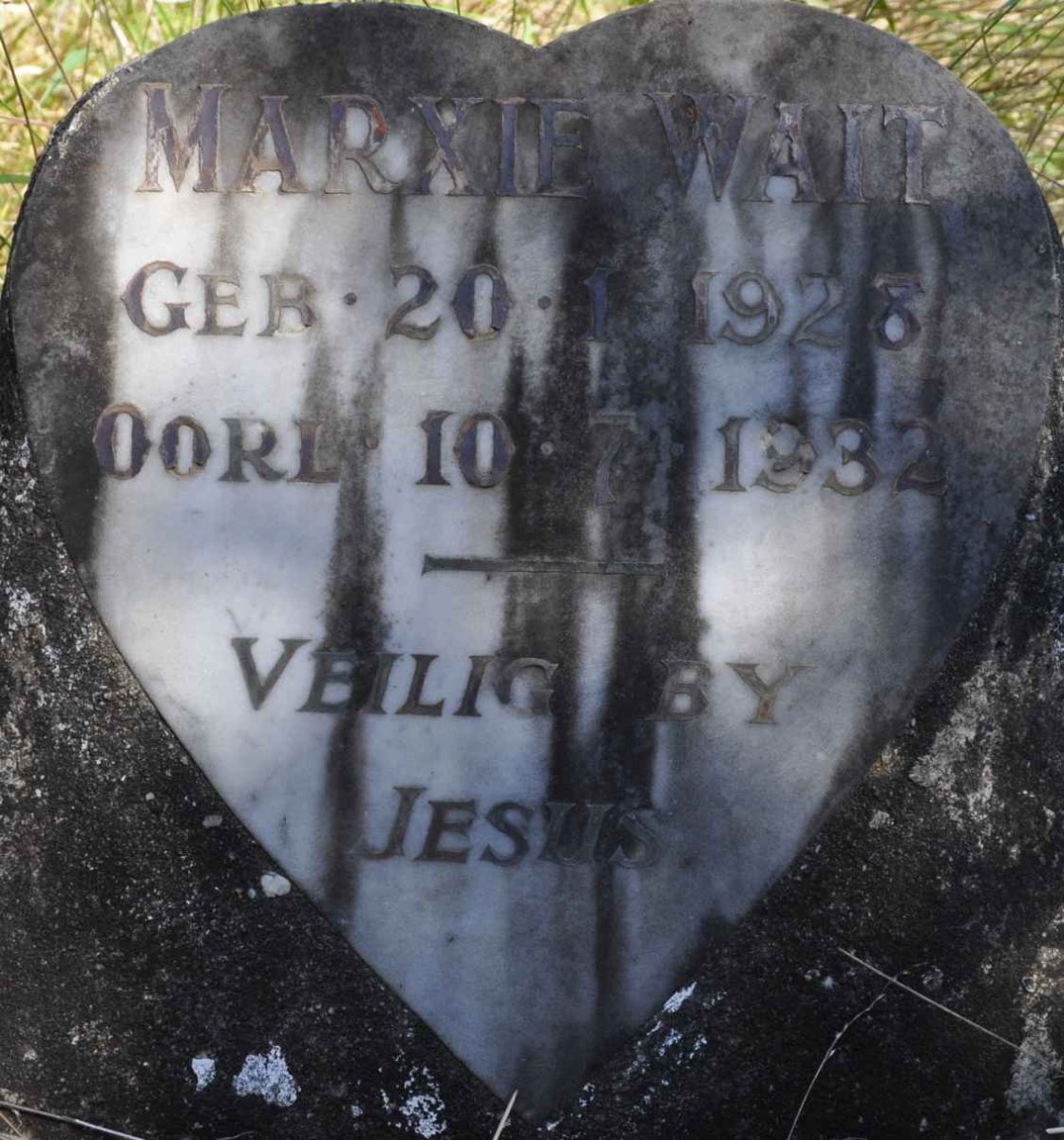 WAIT Marxie 1928-1932