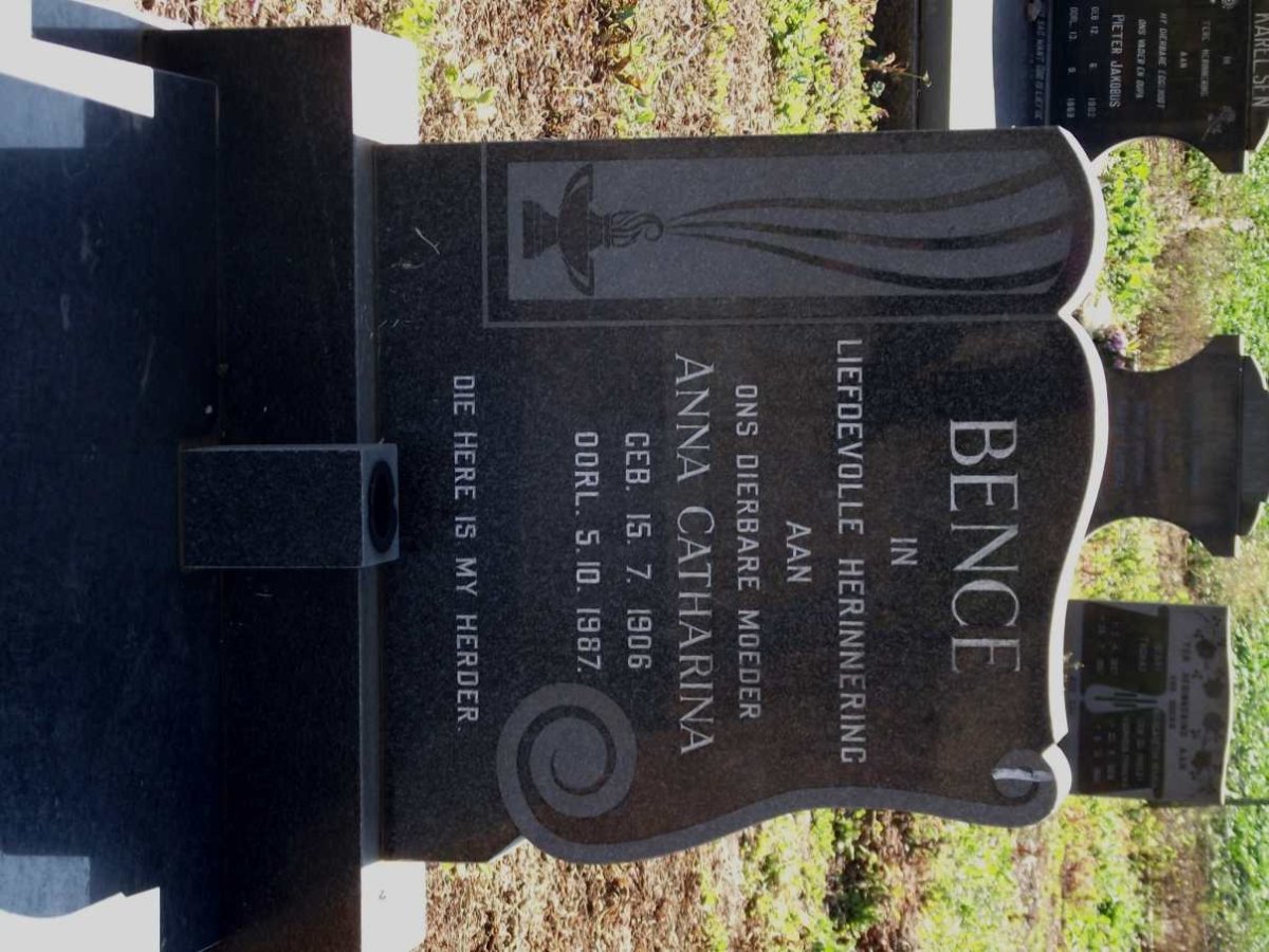 BENCE Anna Catharina 1906-1987