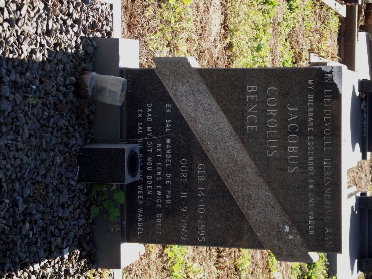 BENCE Jacobus Corolus 1895-1969