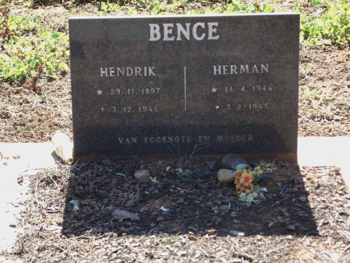 BENCE Hendrik 1897-1945 :: BENCE Herman 1944-1945