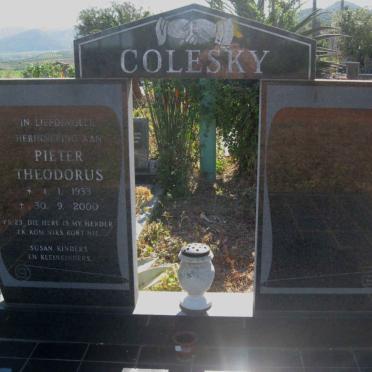 COLESKY Pieter Theodorus 1933-2000