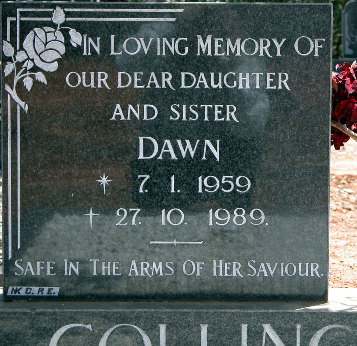 COLLING Dawn 1959-1989