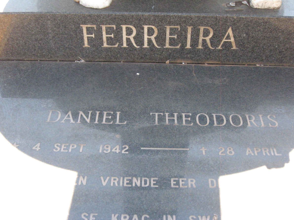 FERREIRA Daniel Theodoris 1942-