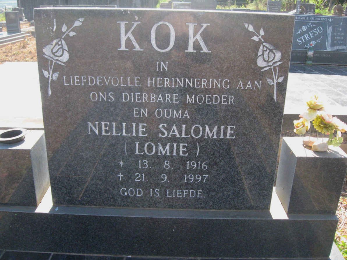 KOK Nellie Salomie 1916-1997