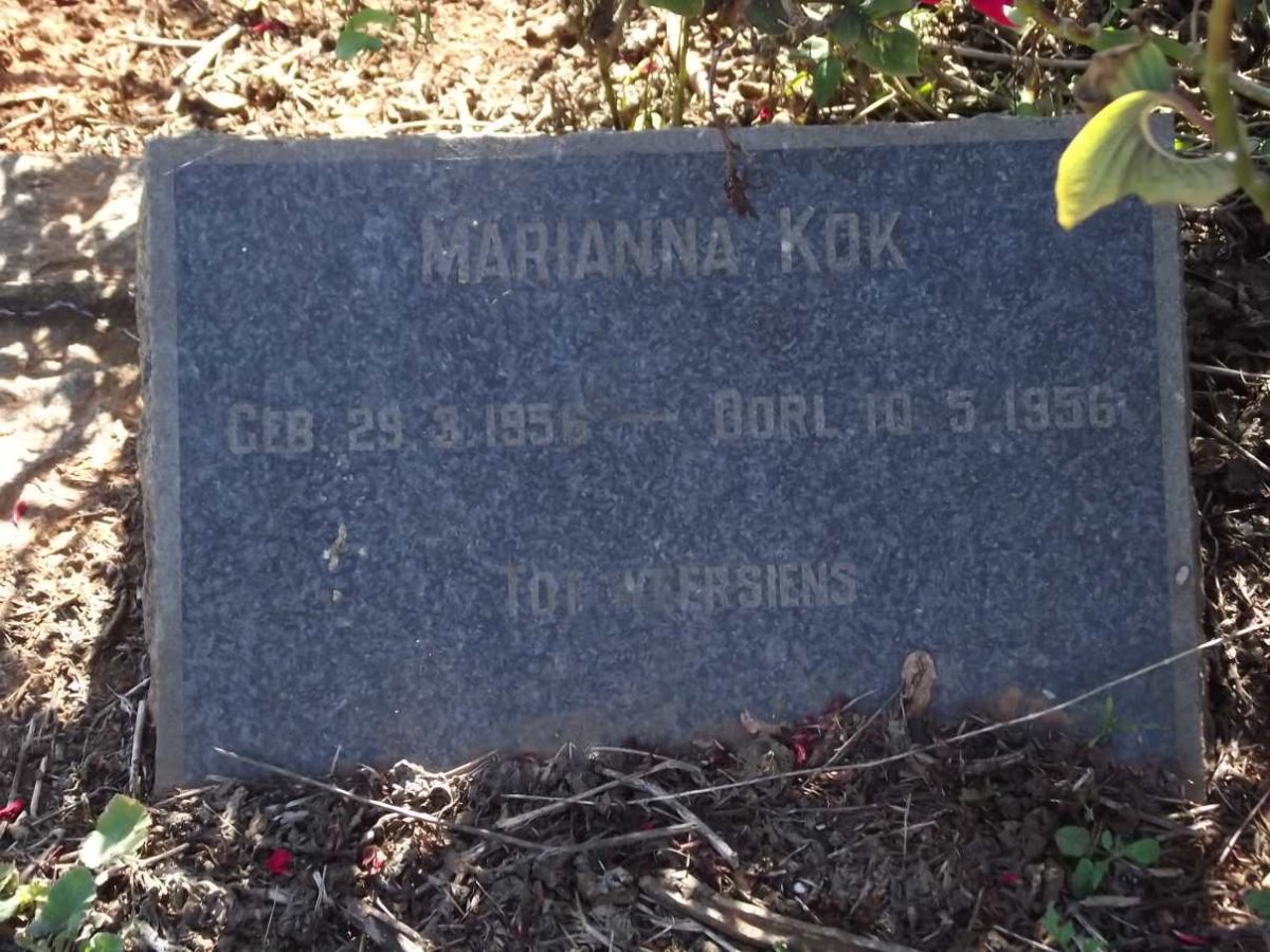 KOK Marianna 1956-1956