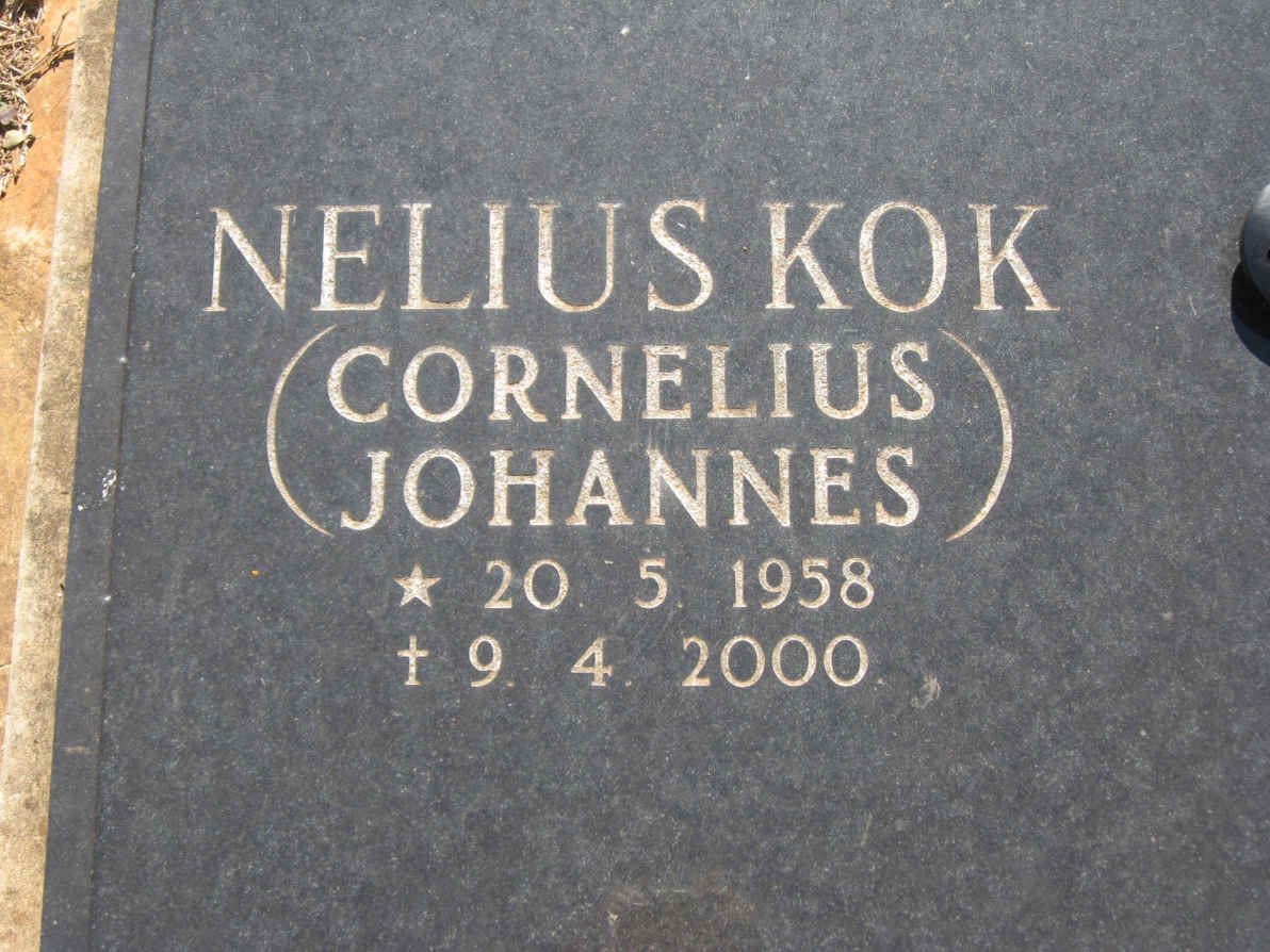 KOK Cornelius Johannes  1958-2000