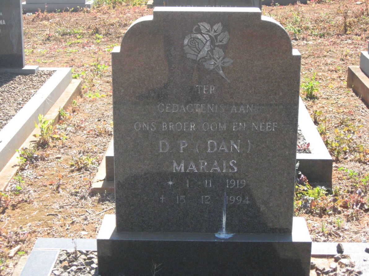MARAIS D.P. 1919-1994