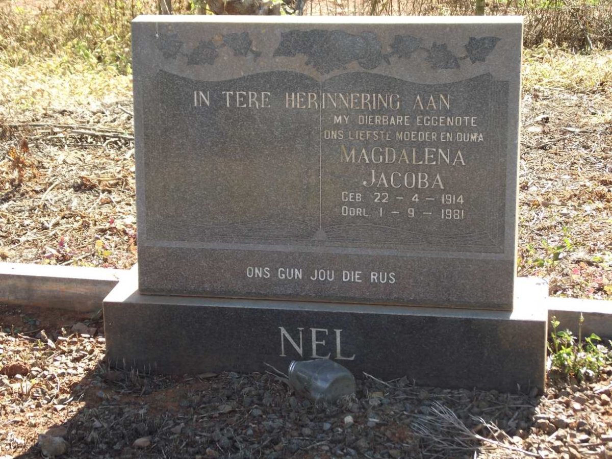 NEL Magdalena Jacoba 1914-1981