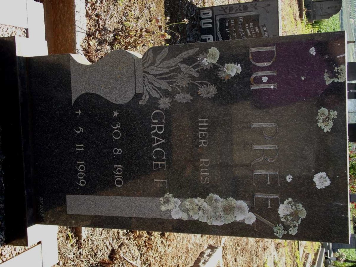 PREEZ Grace F., du 1910-1969