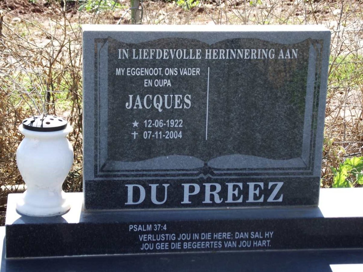 PREEZ Jacques, du 1922-2004