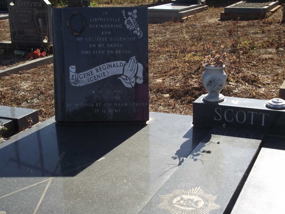 SCOTT Eugene Reginald  1962-1991