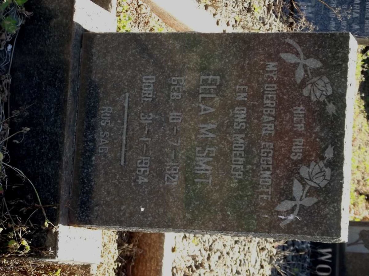 SMIT Ella M. 1921-1964