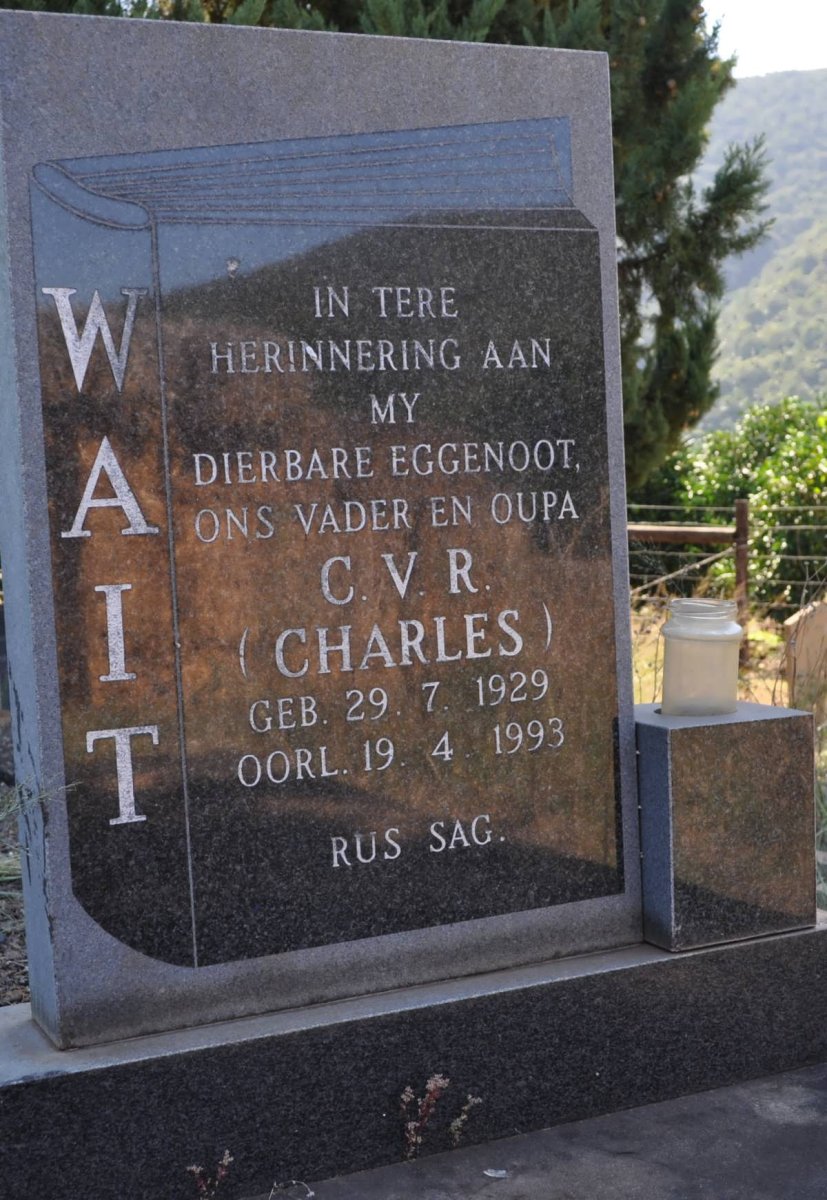 WAIT C.V.R. 1929-1993
