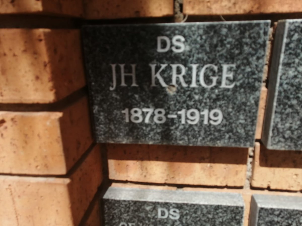 KRIGE J.H. 