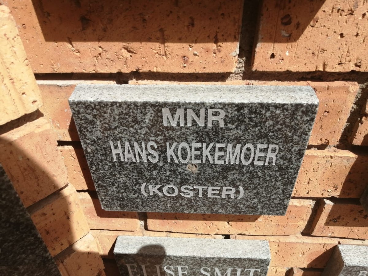 KOEKEMOER Hans