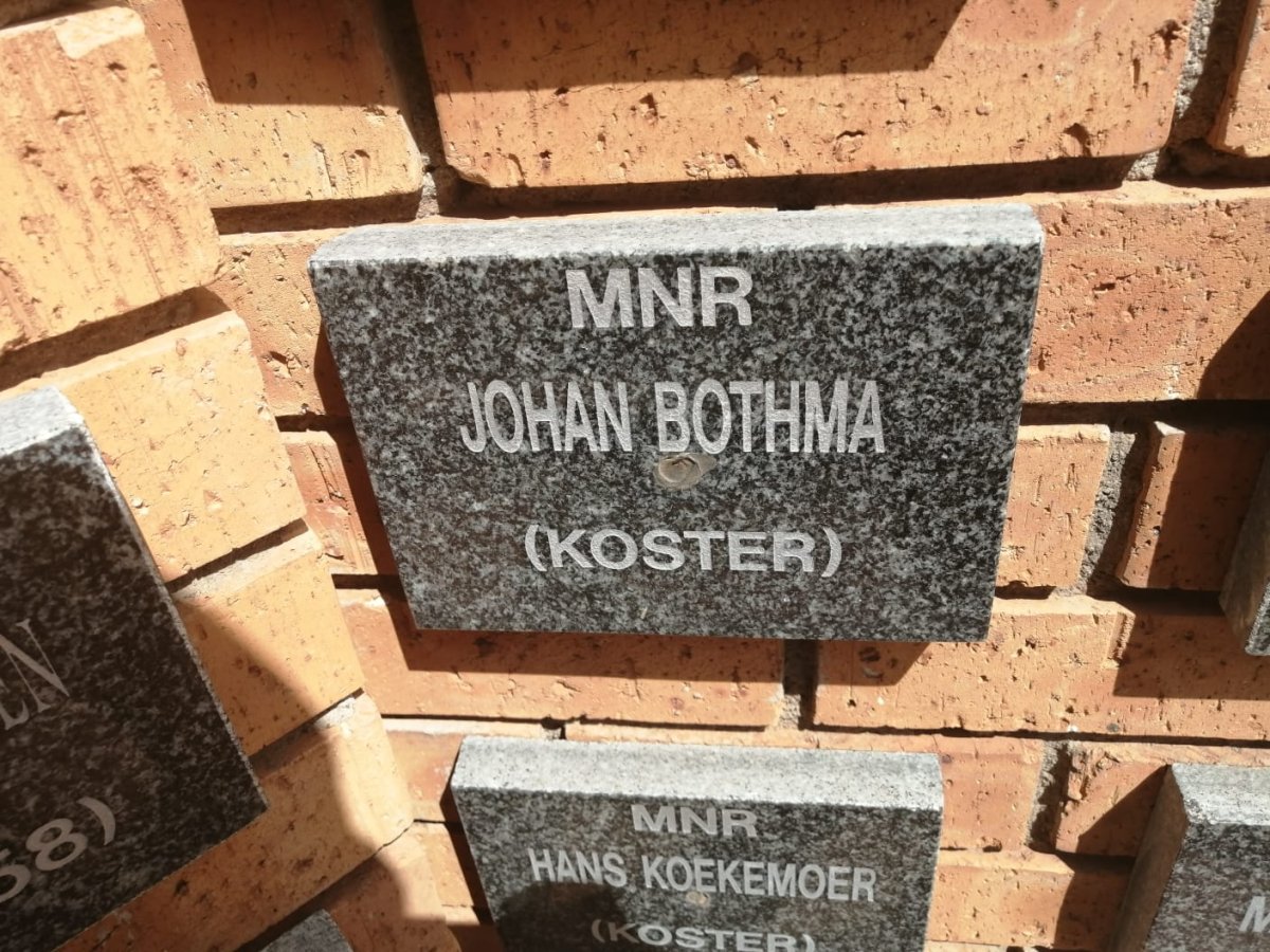 BOTHMA Johan