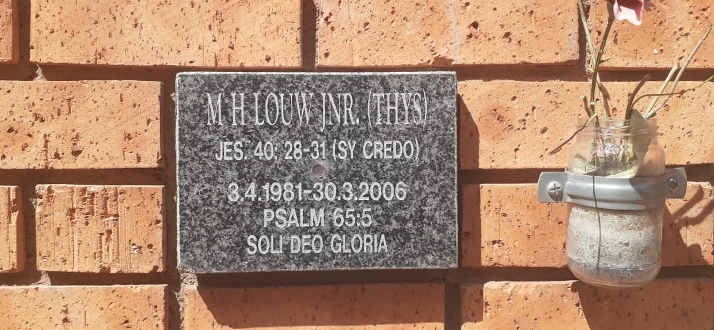 LOUW M.H. 1981-2006
