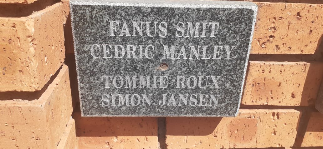SMIT Fanus :: MANLEY Cedric :: ROUX Tommie :: JANSEN Simon