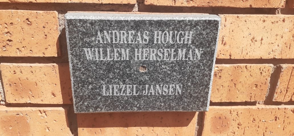HOUGH Andreas :: HERSELMAN Willem :: JANSEN Liezel