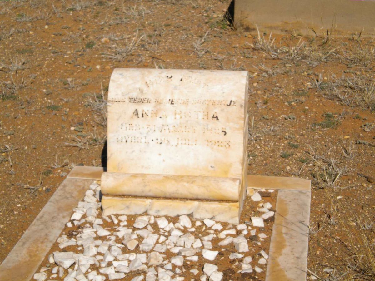 BOTHA Anna 1923-1923