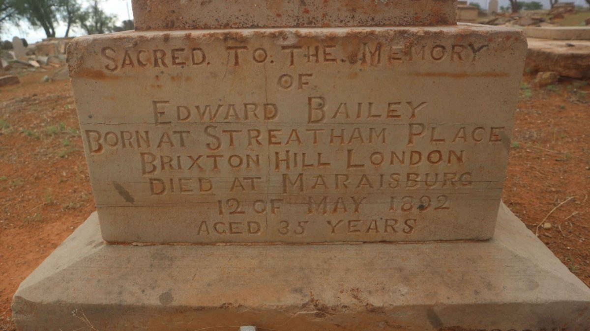 BAILEY Edward -1892