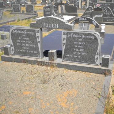 HOUGH Willem Jacobus 1917-1996 &amp; Noeline BOSHOFF 1920-