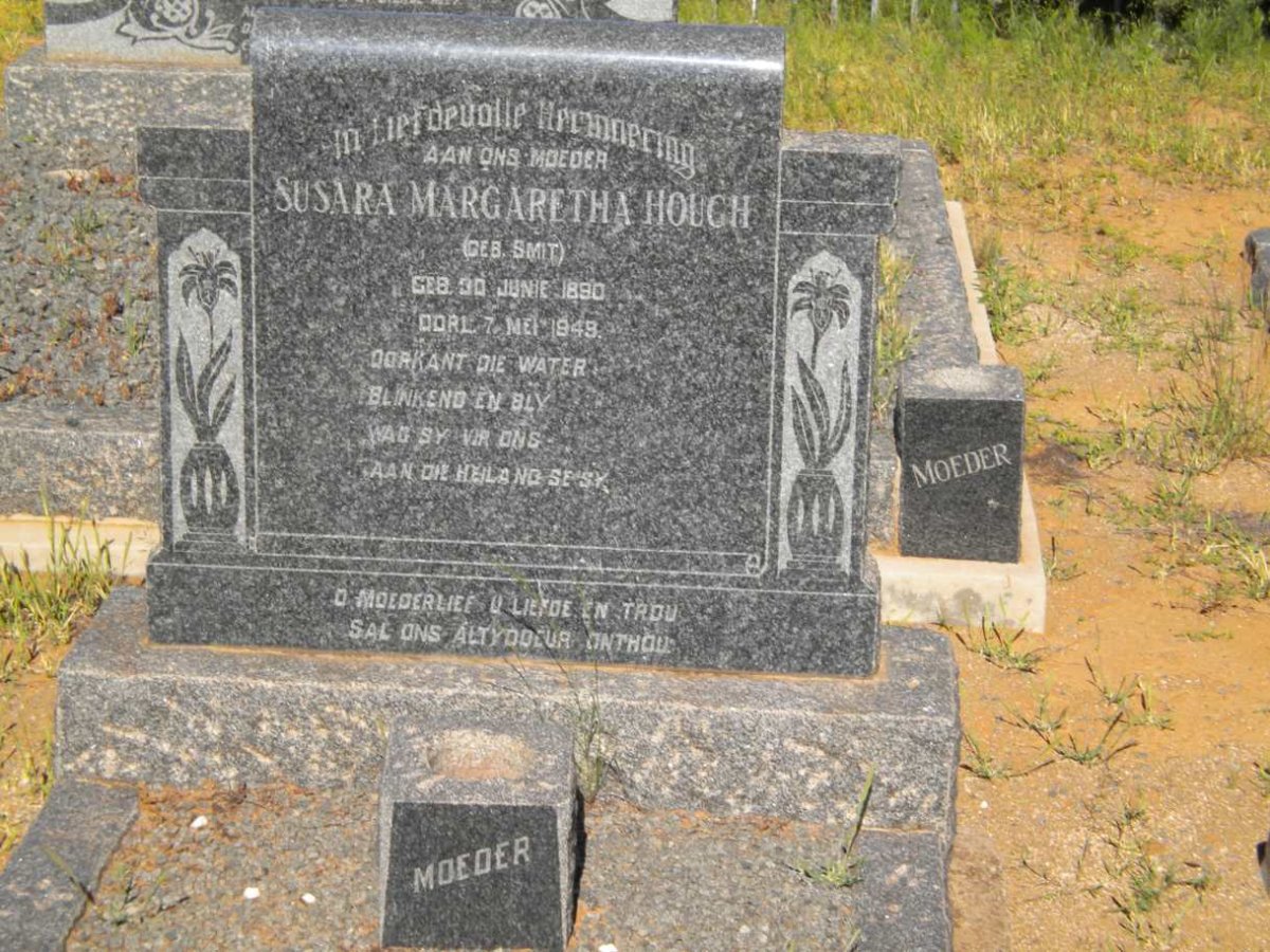 HOUGH Susara MArgaretha nee SMIT 1880-1949