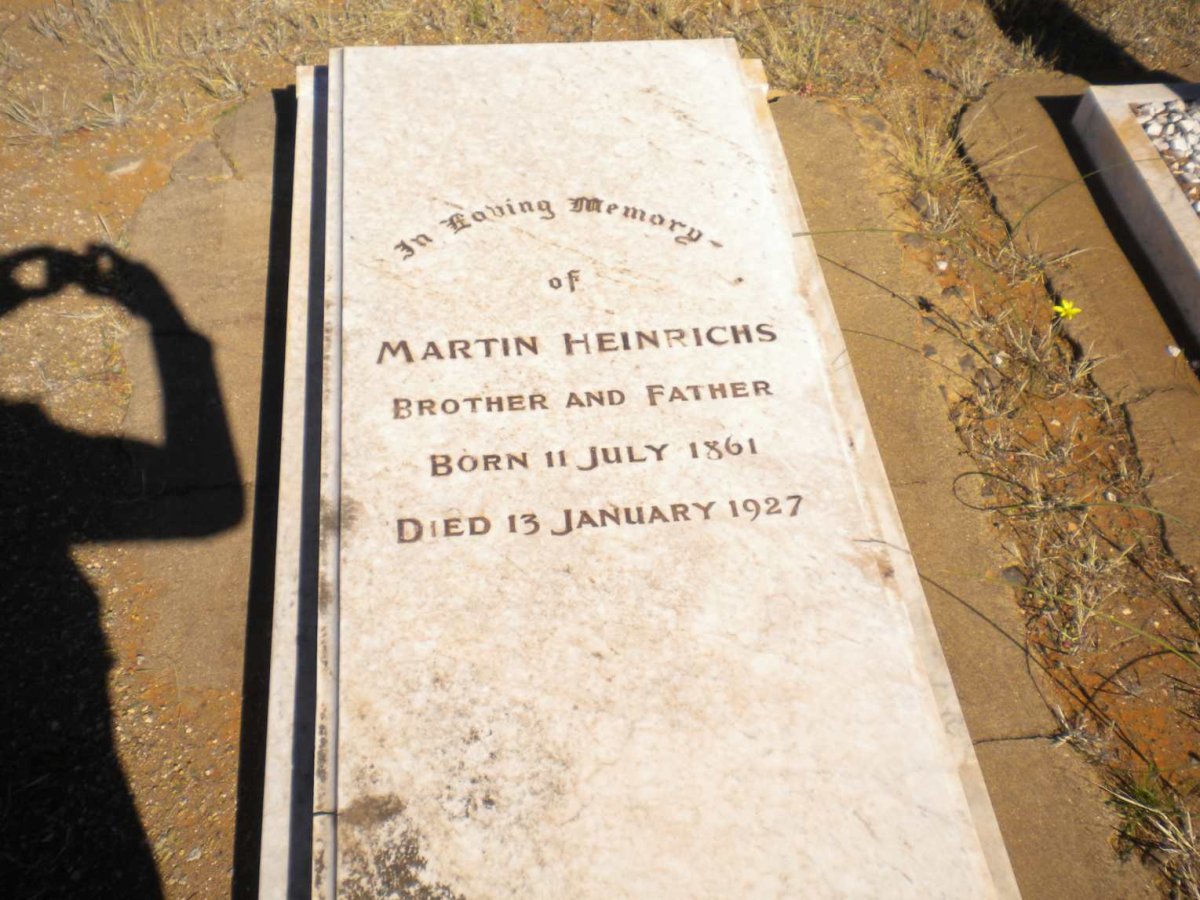 HEINRICHS Martin 1861-1927