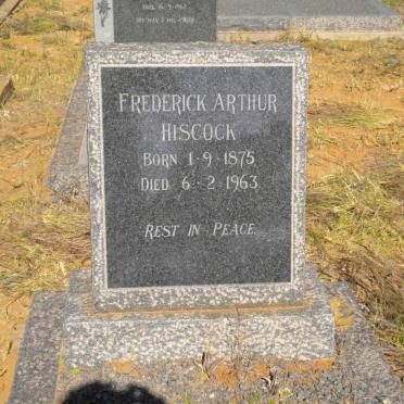 HISCOCK Frederick Arthur 1875-1963