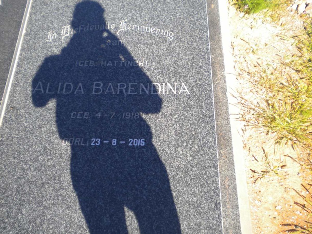 HATTINGH Alida Barendina nee HATTINGH 1918-2015