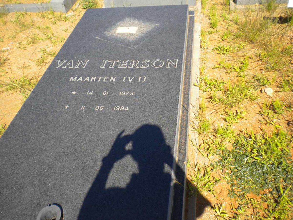 ITERSON  Martin, van 1923-1994