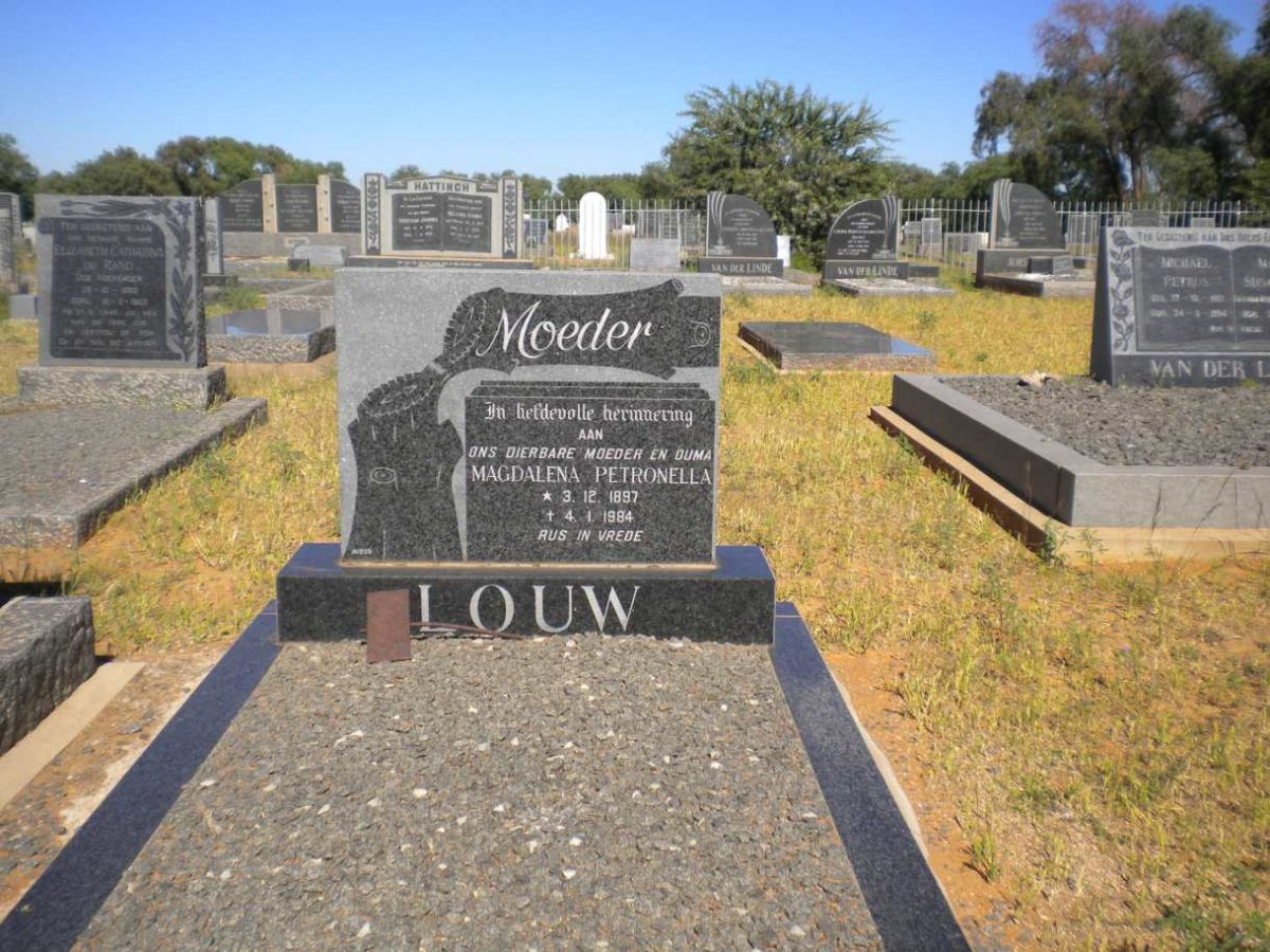 LOUW Magdalena Petronella 1897-1984