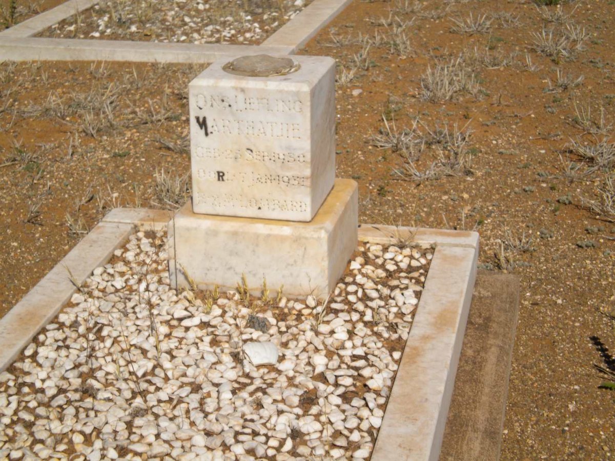 LOMBARD Marthatjie 1930-1931