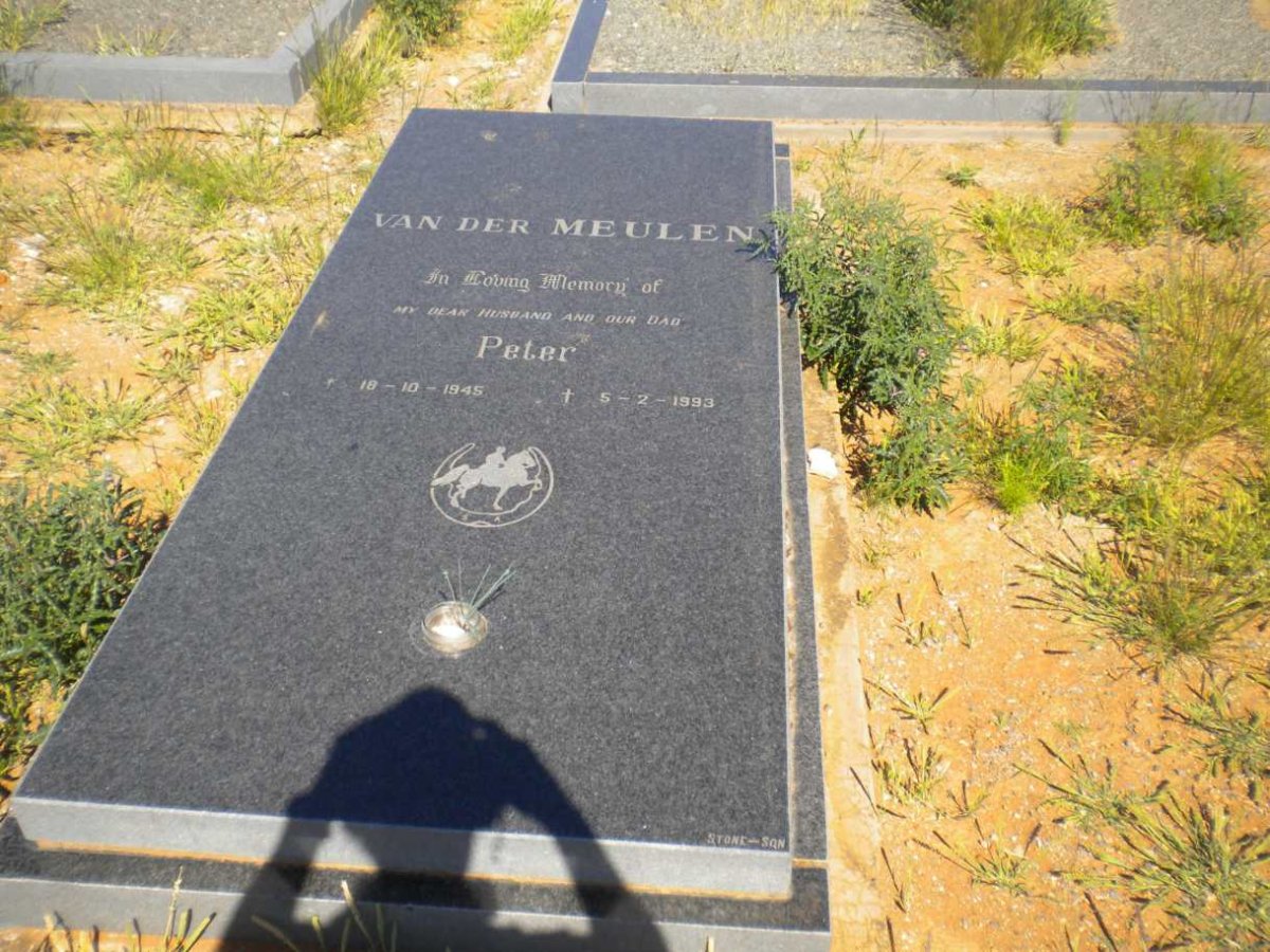 MEULEN Peter, van der 1945-1993