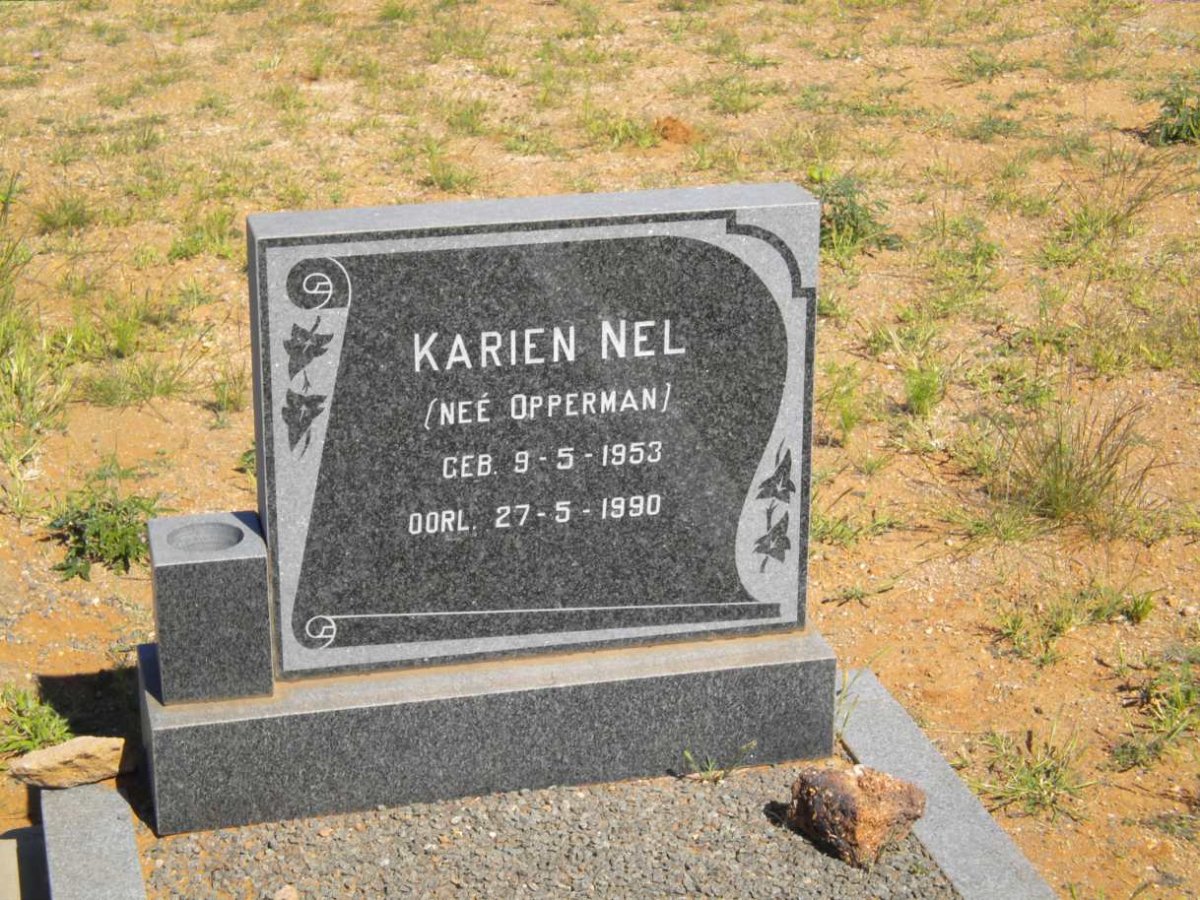 NEL Karien nee OPPERMAN 1953-1990