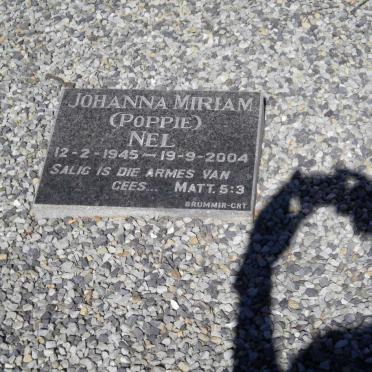 NEL Johanna Miriam 1945-2004