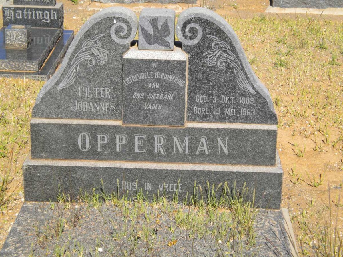 OPPERMAN Pieter Johannes 1909-1963