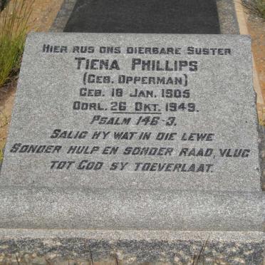 PHILLIPS Tiena nee OPPERMAN 1905-1949