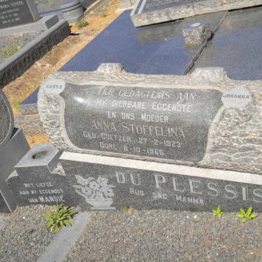 PLESSIS Philippus Lodewickus, du 1919-1997 &amp; Anna Stoffelina COETZER 1923-1965