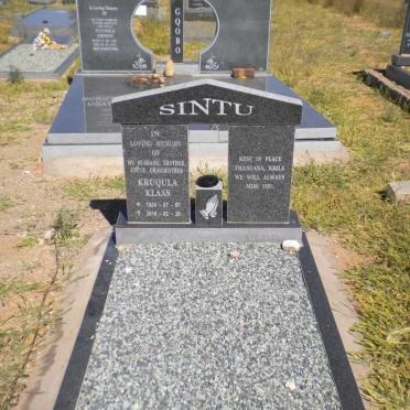 SINTOU Kruqula Klaas 1924-2014