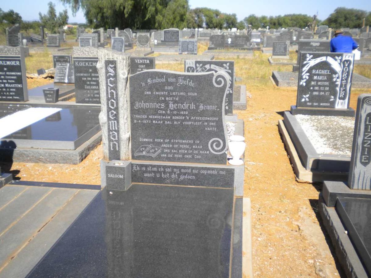 SCHOEMAN Johannes Hendrik 1952-1977