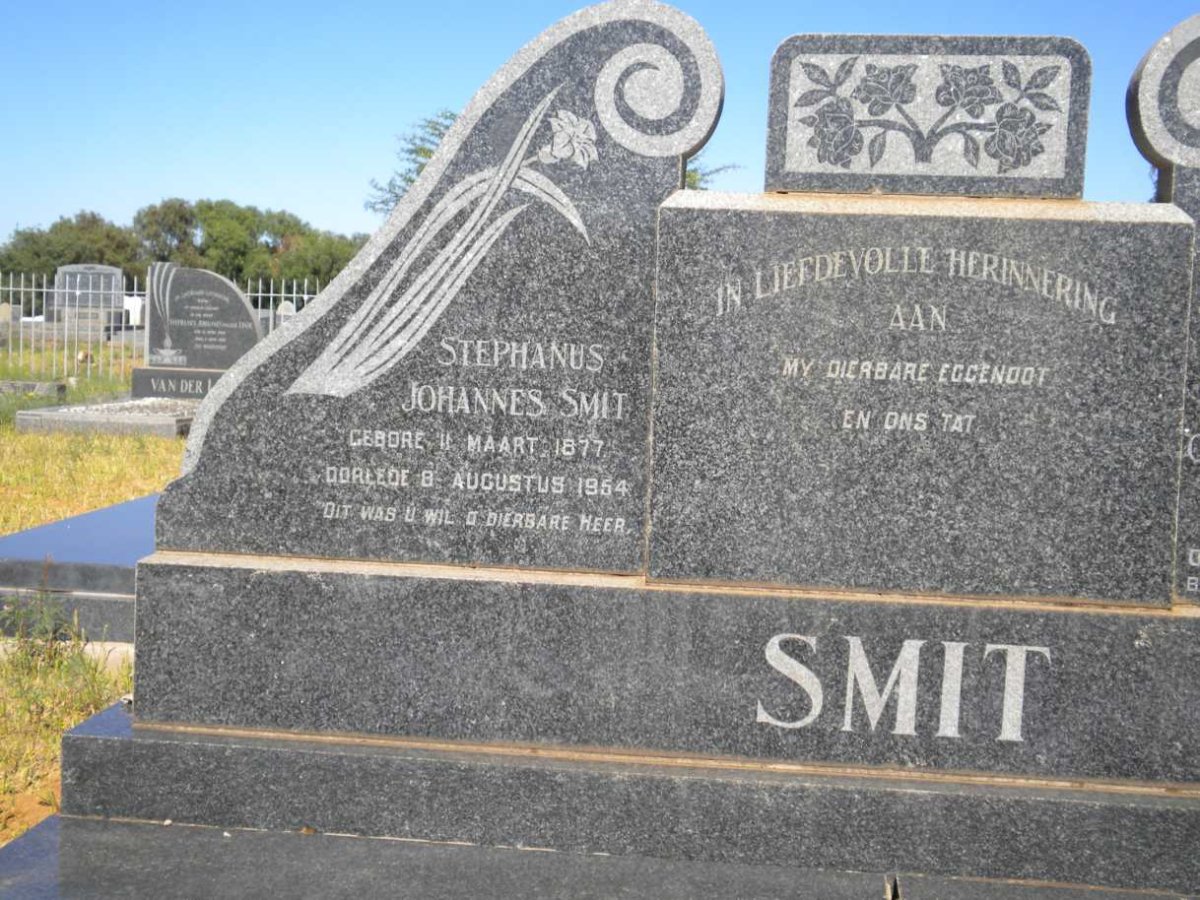 SMIT Stephanus Johannes 1877-1954