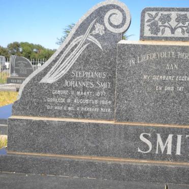 SMIT Stephanus Johannes 1877-1954 &amp; Catharina Maria JORDAAN 1891-1970