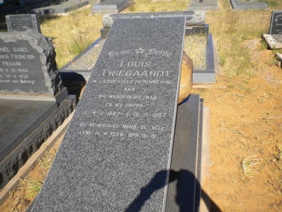 TRIEGAARDT Louis 1967-1997