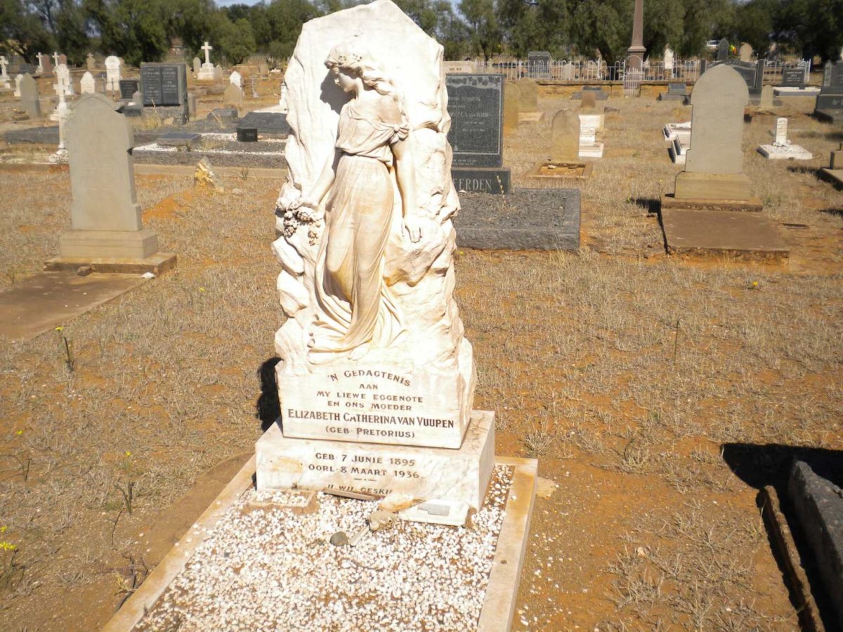 VUUREN Elizabeth Catherina, van nee PRETORIUS 1895-1936