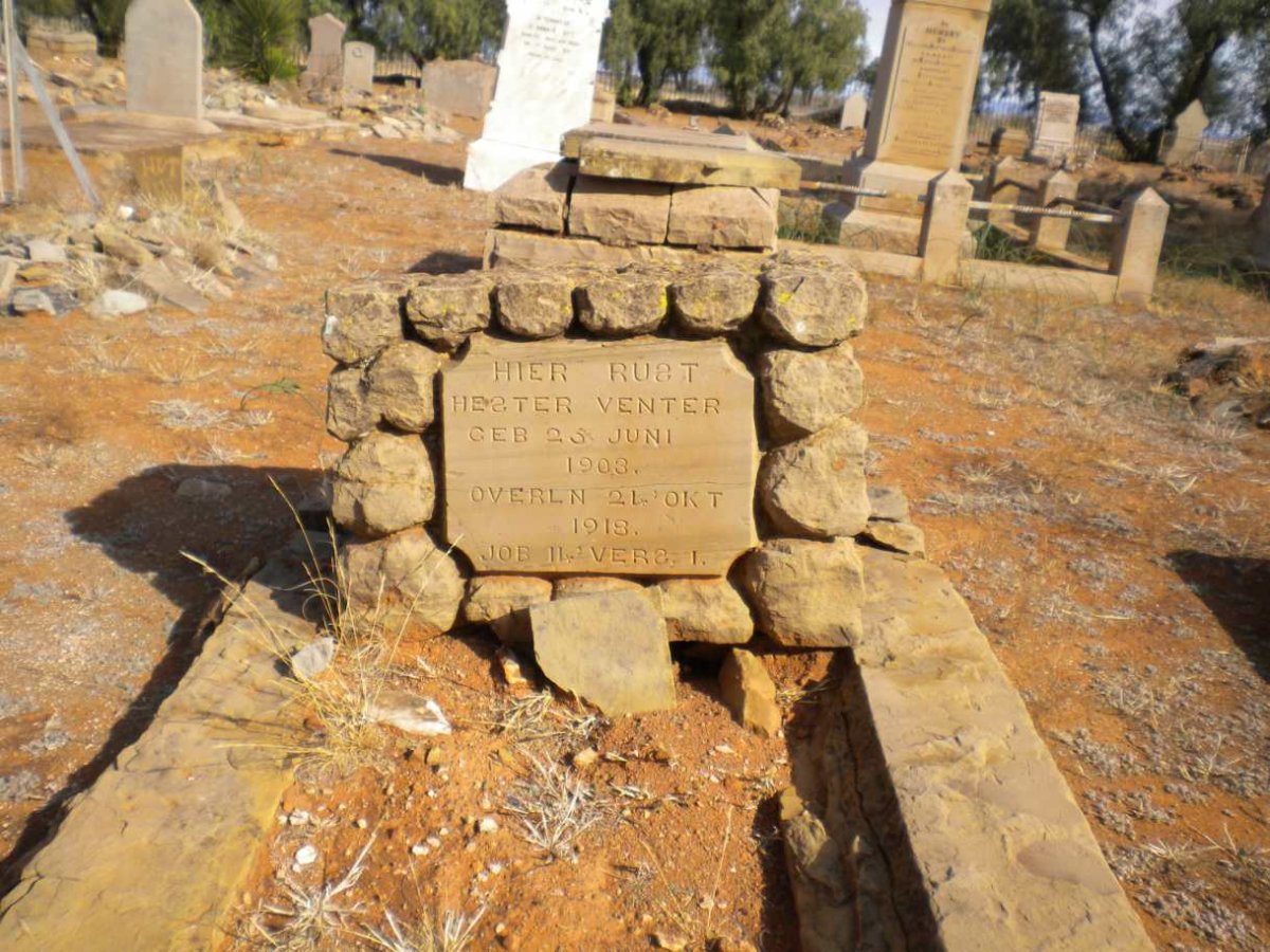 VENTER Hester 1903-1918