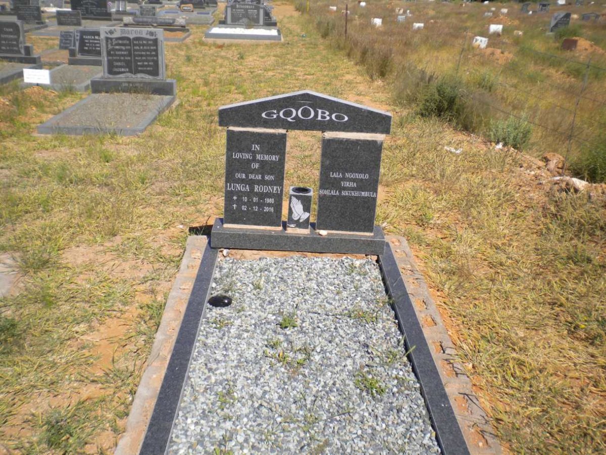 GQOBO Lunga Rodney 1980-2016