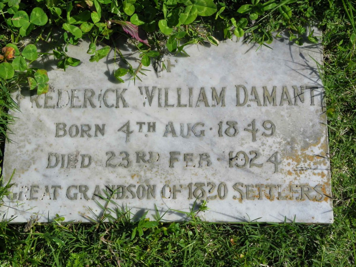 DAMANT Frederick William 1849-1924
