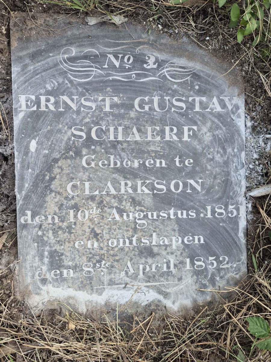 SCHAERF Ernst Gustav 1851-1852